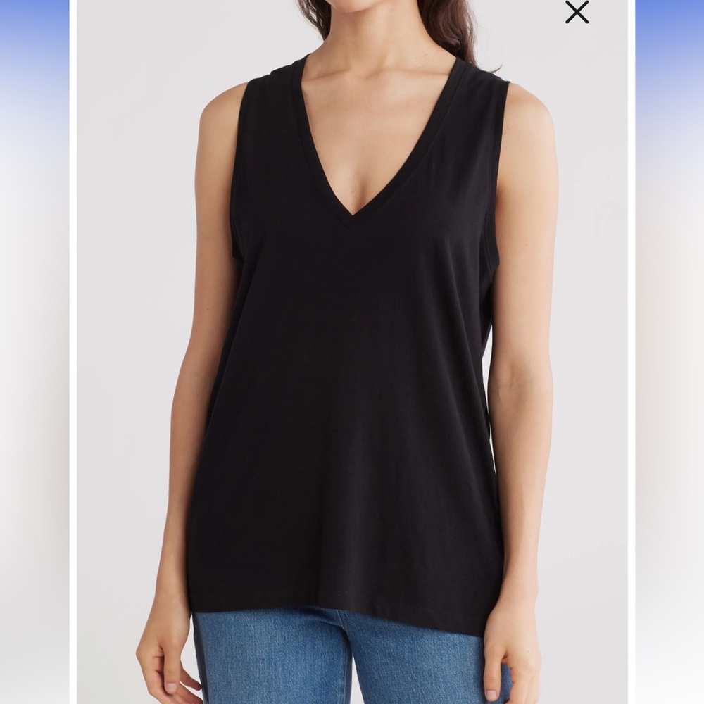 Madewell Black Tank Top